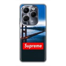 Чеохол для Infinix Hot 40 Pro з картинкою Supreme (AlphaPrint)