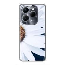 Чохол з ромашками на Infinix Hot 40 Pro – Пів ромашки