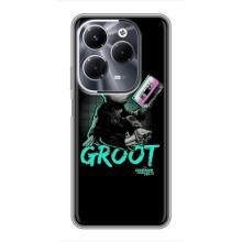 Чехол Супергерои Марвел на Инфиникс ХОТ 40 Про – Groot