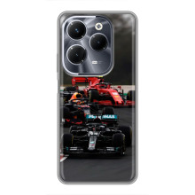 Чехол Формула1 на Infinix Hot 40 Pro – Гонка Ф1