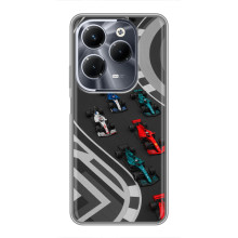 Чехол Формула1 на Infinix Hot 40 Pro – Трасса Ф1