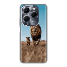 Чехол Король лев на Инфиникс ХОТ 40 Про – Мусафа и Симба