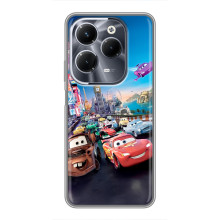Чехол с принтом Маквин для Infinix Hot 40 Pro – Маквин и Метер