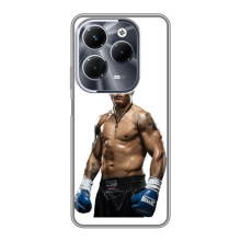 Чохол з картинкою Олександр Усик для Infinix Hot 40 Pro – Усик на білому