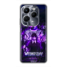 Чохол з дизайном Венздей 2 на Infinix Hot 40 Pro