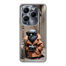 Чохол з мемами траралело тралала для Infinix Hot 40 Pro – Шпіоніро голубіо