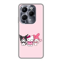 Чехол с персонажем Куроми на Infinix Hot 40 Pro – Куроми Мелоди Китти