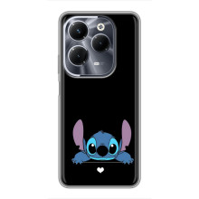 Чехол с принтом Стич на Infinix Hot 40 Pro (Стич на черном)