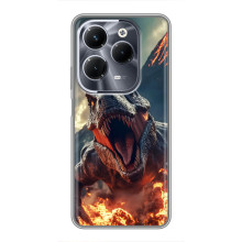 Чохол з картинкою 'Хижаки' для Infinix Hot 40 Pro – Динозавр