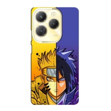Купить Чехлы на телефон с принтом Anime для Инфиникс ХОТ 40 Про – Naruto Vs Sasuke