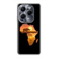 Летний Чехол на Infinix Hot 40 Pro – Карта