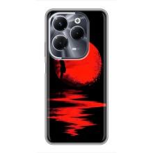 Летний Чехол на Infinix Hot 40 Pro – Красный Закат