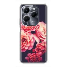 Чехлы с тематикой "ЦВЕТЫ" на Infinix Hot 40 Pro (Бутоны)