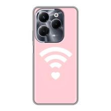 Силіконові Чохли Коханій людині для Infinix Hot 40 Pro – WiFi Love
