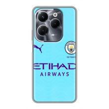 Силіконові Чохли з принтом Футбол на Infinix Hot 40 Pro – Man City