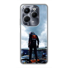 Чохол з принтом Формула 1 на Infinix Hot 40 Pro – Гонщик 44