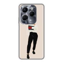 Силиконовый Чехол на Infinix Hot 40 Pro с картинкой Стильных Девушек (Стильная)