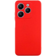 Силиконовый чехол Candy Full Camera для Infinix Hot 40 – Красный