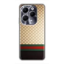 Чехлы Бренд GUCCI для Infinix Hot 40 – Фон Гуччи
