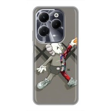 Чохли для Infinix Hot 40 - Bearbrick Louis Vuitton (PREMIUMPrint) (Беарбрік Джордан)