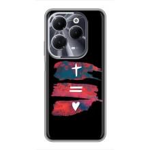 Чехлы для Infinix Hot 40 (Для Христиан) – Атрибутика