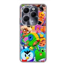 Чехлы Brawl Stars для Infinix Hot 40 (AlphaPrint)