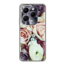 Чехлы с принтом Розочки для Infinix Hot 40 – Букет РОЗ