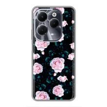 Чехлы с принтом Розочки для Infinix Hot 40 – Чайные розы