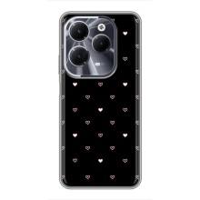 Чехлы с тематикой "Маленькие Сердечки" на Infinix Hot 40 (Маленькие сердечки)