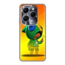 Чехол Бравл Старс для Infinix Hot 40 – LEON в кофте