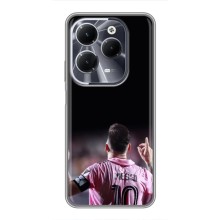 Чехол Месси футболист для Infinix Hot 40 (Месси в Интер)