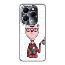 Чохол на тематику: Коти для Infinix Hot 40 – Кіт аристократ