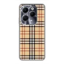 Чехол с Брендами одежды на Инфиникс ХОТ 40 – Burberry стиль