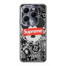 Чехол с Брендами одежды на Инфиникс ХОТ 40 – Supreme Маус