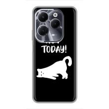 Бампер з зображенням Котиків для Інфінікс ХОТ 40 (Not Today)