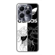 Чехол в стиле "Адидас" для Инфиникс ХОТ 40 – Adidas шнурки