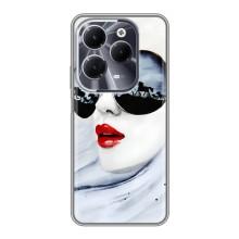 Чехол с картинкой Модные Девчонки Infinix Hot 40 – Любительница коней