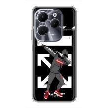 Чехол для Infinix Hot 40 с картинкой Supreme (AlphaPrint)