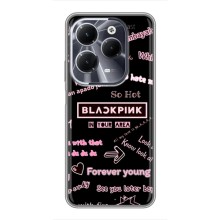 Чехол с музыкальной группой для Infinix Hot 40 (BLACKPINK)