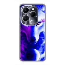 Чехол с Волком на Infinix Hot 40 – Арт-Волк