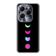 Чехол (ТПУ) с планетами на Infinix Hot 40 – Полнолуние