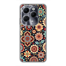 Чехол с принтом Ковер для Infinix Hot 40 – Цветочный ковер