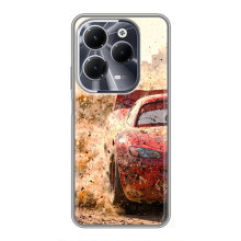 Чохол з принтом Маквін для Infinix Hot 40 – Блискавка Маквін