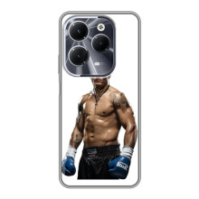 Чохол з картинкою Олександр Усик для Infinix Hot 40 – Усик на білому