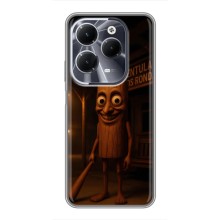 Чехол с мемом Тралалело тралала на Infinix Hot 40 (Тунг тунг тунг сахур)