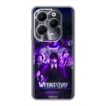 Чохол з дизайном Венздей 2 на Infinix Hot 40