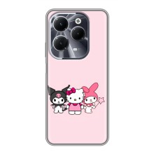 Чехол с персонажем Куроми на Infinix Hot 40 – Куроми Мелоди Китти