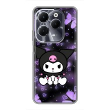 Чехол с персонажем Куроми на Infinix Hot 40 – Куроми на черном