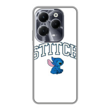 Чохол з принтом Стіч на Infinix Hot 40 (Стіч лого)