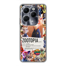 Чохол Зоотрополіс на Infinix Hot 40 – Колаж Зоо
